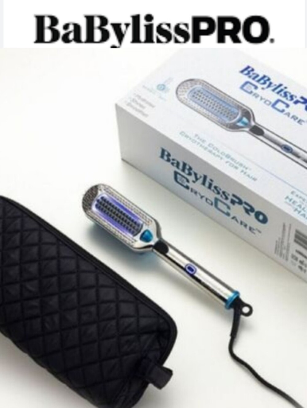 BaByliss Pro Cyro Care ThecCold Brush Cryotherapy For Hair